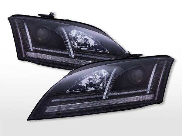 Daylight Scheinwerfer mit LED Tagfahrlicht Audi TT (8J)  2006-2009 schwarz