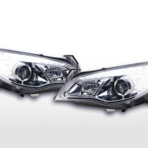 Scheinwerfer Set Opel Astra J 5-türig 2009-2012 chrom Asien-Modell