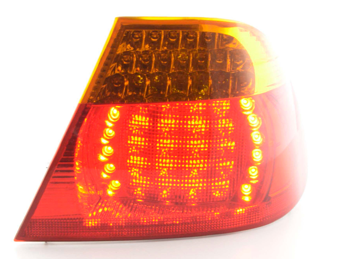 Verschleißteile Rückleuchte rechts BMW 3er Coupe Typ E46 03-06, gelb/rot – Bild 3