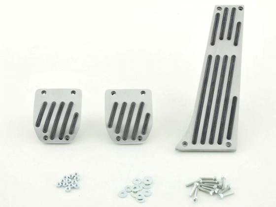 FK Alupedale Pedale Set 3-teilig BMW 5er Pedalcover Autopedale Streifen-Design