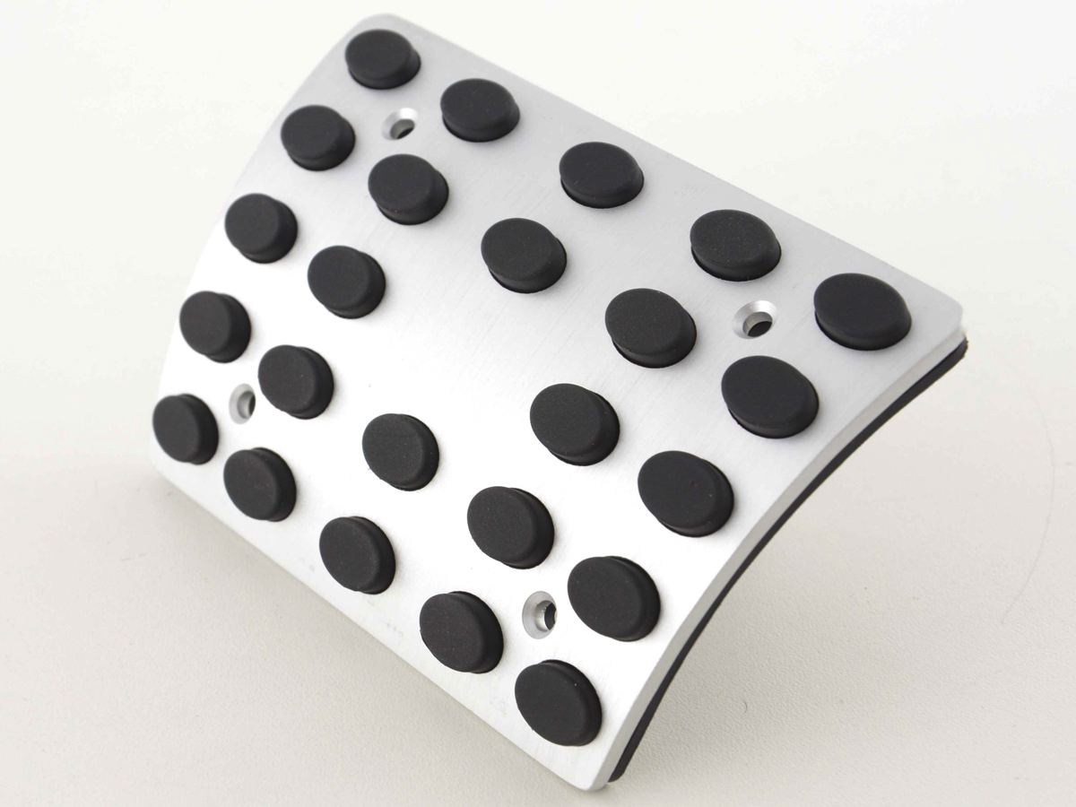 FK Alupedale Pedale Set 3-teilig Mercedes Benz C-/E-/S-Klasse Pedalcover Autopedale Gumminoppen – Bild 5