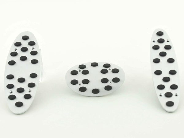 FK Alupedale Pedale Set 3-teilig Mini Cooper Pedalcover Autopedale Gumminoppen