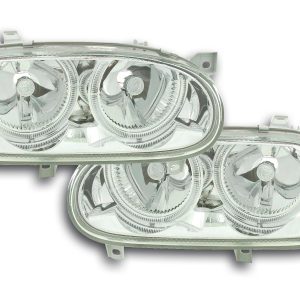 Scheinwerfer Powerlook VW Golf 3 Typ 1HXO, 1 EXO 91-97 chrom