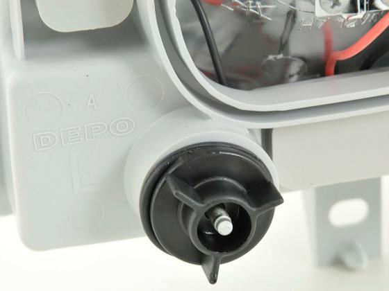 Scheinwerfer Powerlook VW Golf 3 Typ 1HXO, 1 EXO 91-97 chrom – Bild 5