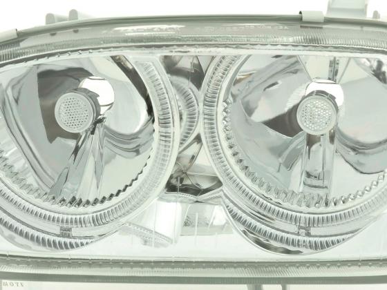 Scheinwerfer Powerlook VW Golf 3 Typ 1HXO, 1 EXO 91-97 chrom – Bild 6