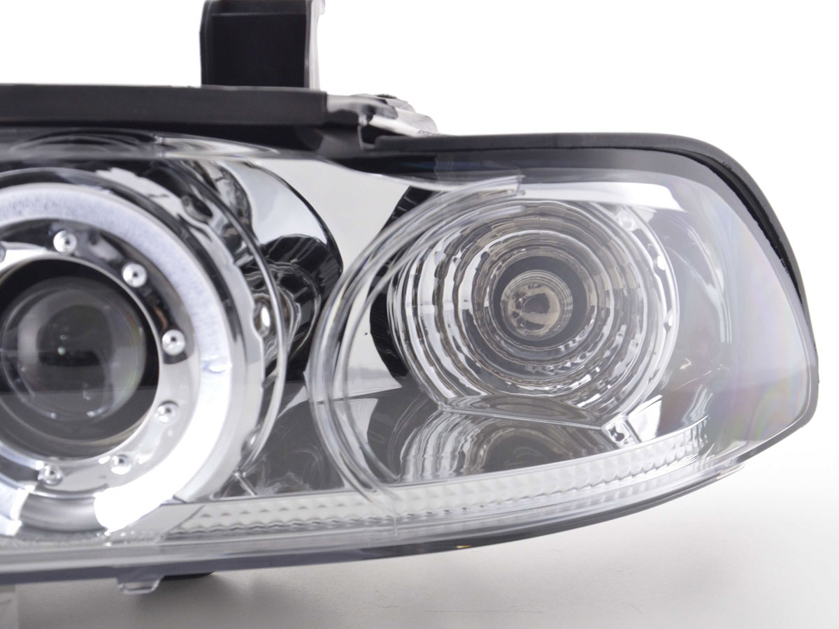 Scheinwerfer Set BMW 5er Typ E39  95-00 chrom – Bild 4