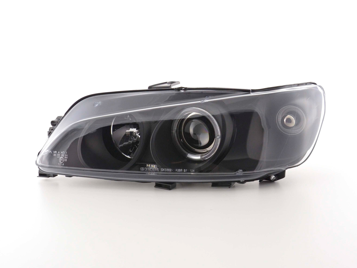 Scheinwerfer Set Peugeot 306  97-00 schwarz – Bild 4