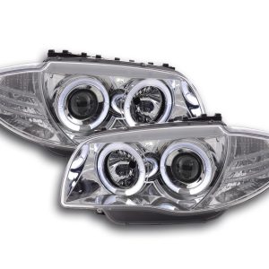 Scheinwerfer Set BMW 1er Typ E87/E81  04- chrom
