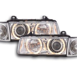 Scheinwerfer Angel Eyes BMW 3er Limo Typ E36  92-98 chrom