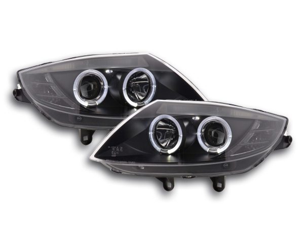 Scheinwerfer Set BMW Z4 Typ E85/E86  03-08 schwarz