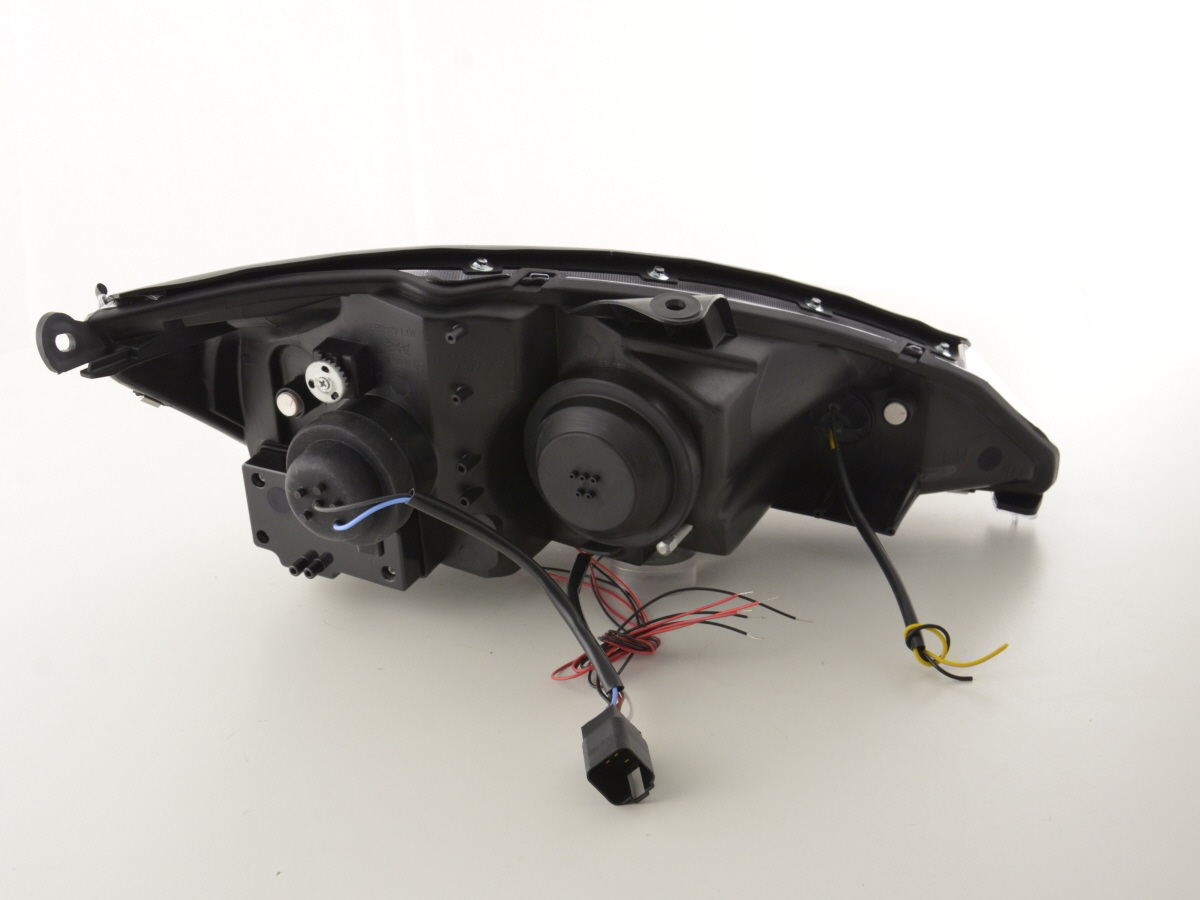 Scheinwerfer Set Ford Focus  98-01 schwarz – Bild 7
