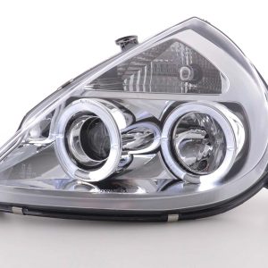 Scheinwerfer Set Angel Eyes Ford KA Typ RBT 96-08 chrom