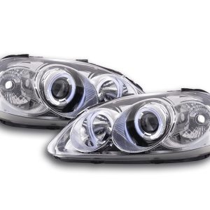 Scheinwerfer Set Honda Civic Coupe/Civic 2/3/4-trg. 99-00 chrom