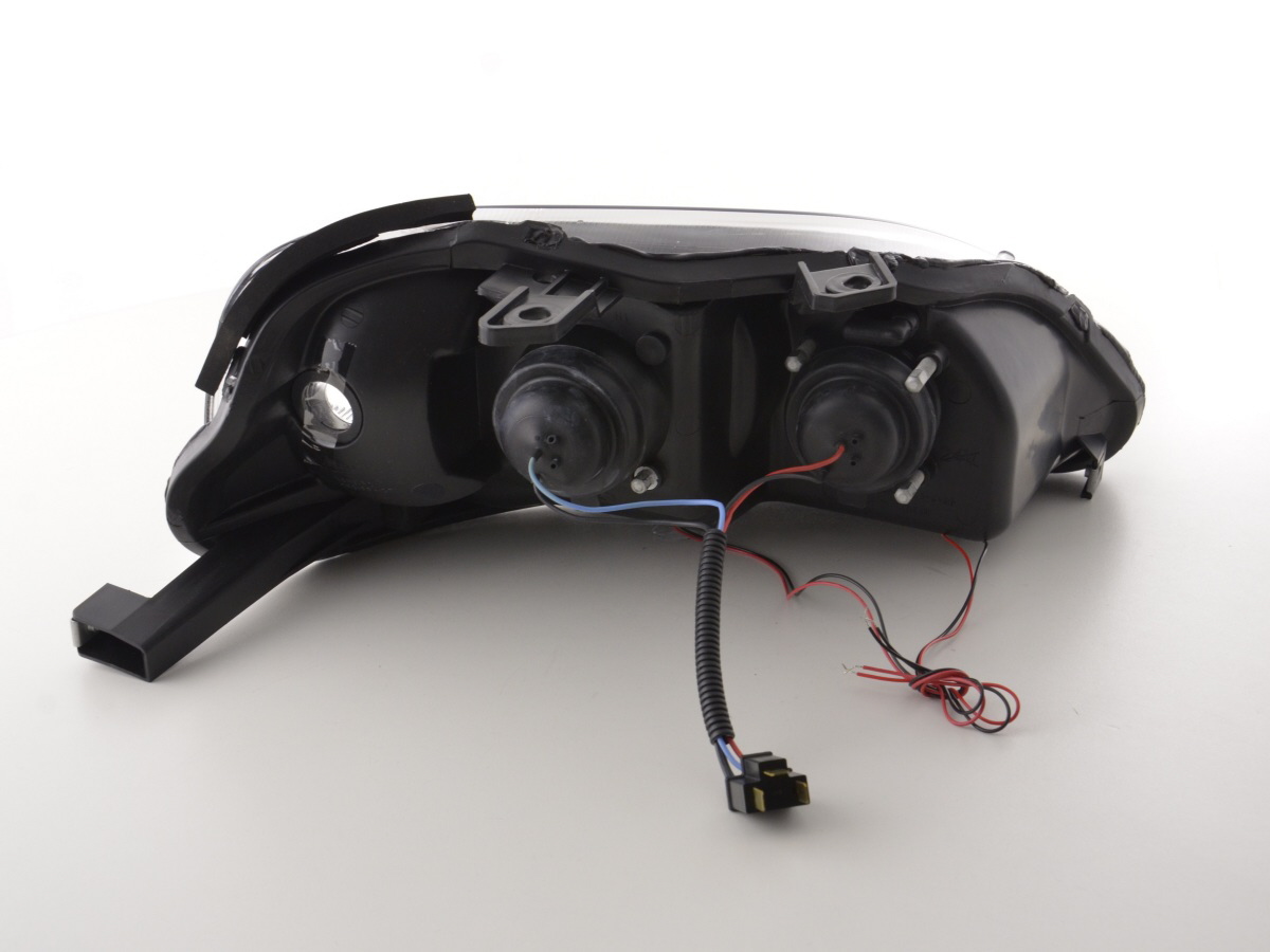 Scheinwerfer Set Honda Civic Coupe/Civic 4-trg.  99-00 schwarz – Bild 7