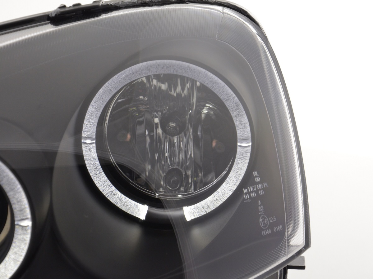 Scheinwerfer Set Opel Corsa C  01-06 schwarz – Bild 6
