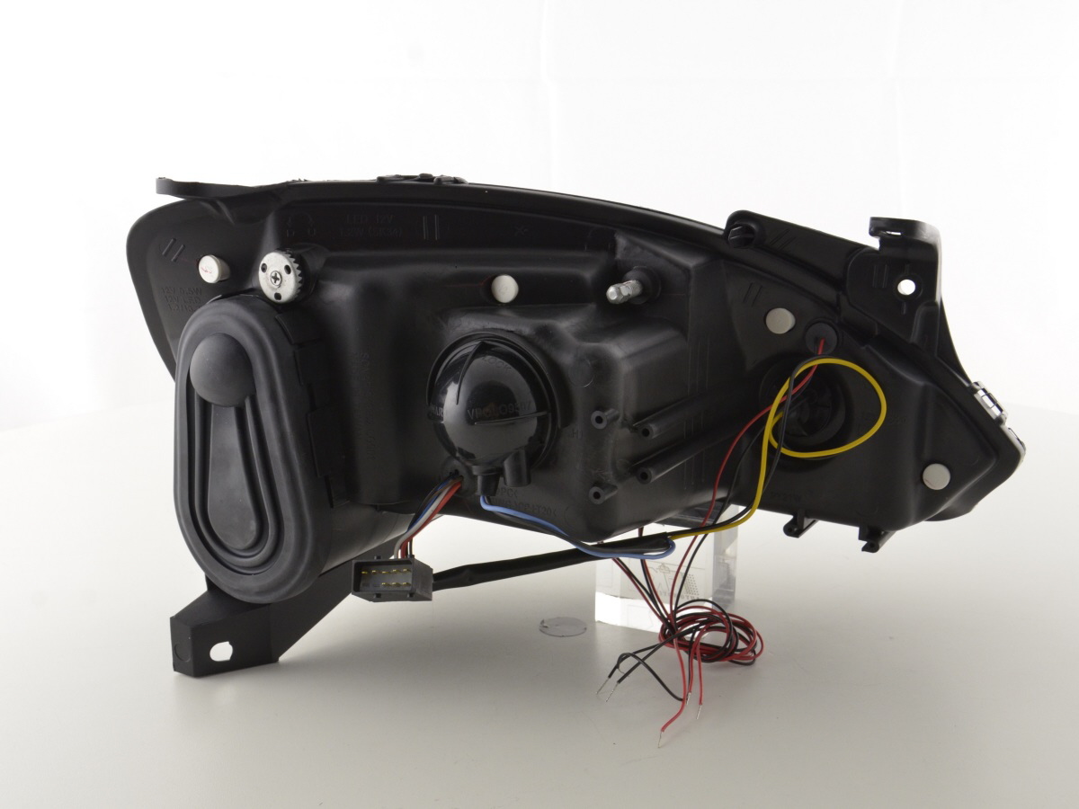 Scheinwerfer Set Opel Corsa C  01-06 schwarz – Bild 7