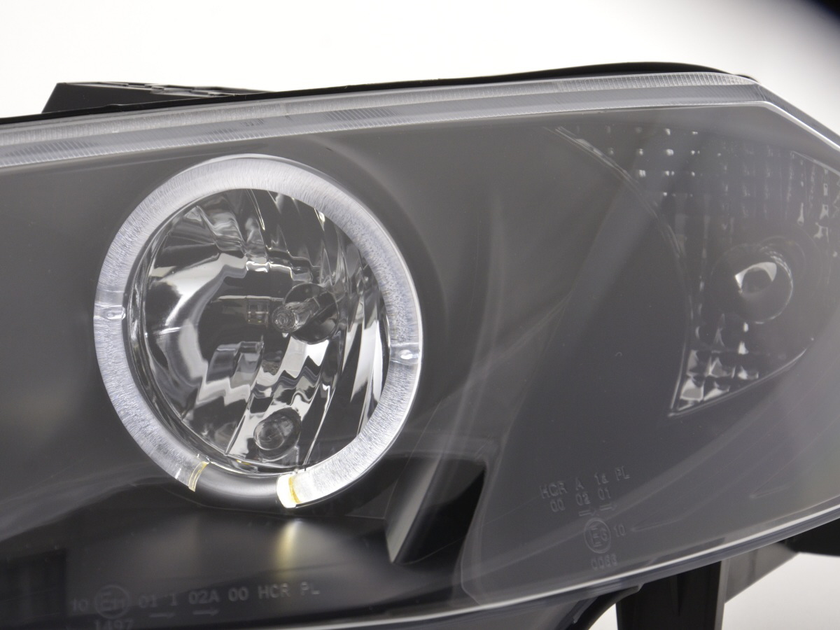 Scheinwerfer Set Renault Megane 2 3/5-trg.  03-06 schwarz – Bild 6