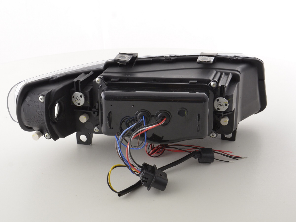 Scheinwerfer Set Seat Leon/Toledo Typ 1M  97-05 schwarz – Bild 7