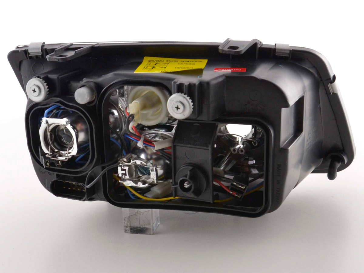 Scheinwerfer Set Angel Eyes VW Bora Typ 1J  98-04 schwarz – Bild 7