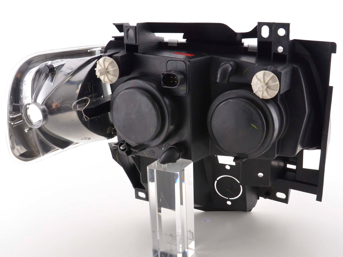 Scheinwerfer Set Angel Eyes VW Bus Typ T4  97-02 chrom – Bild 7