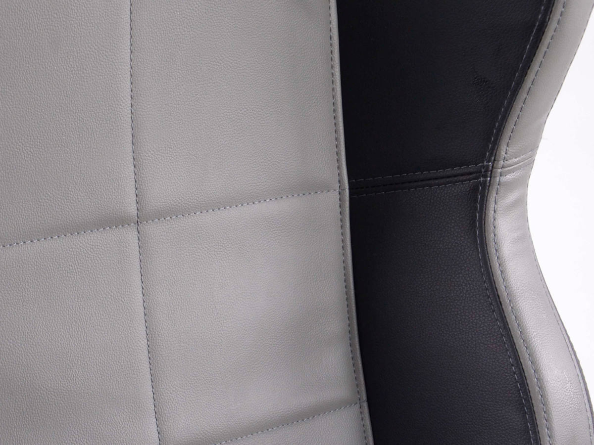 FK Sportsitz Bürodrehstuhl Pro Sport grau/schwarz Chefsessel Drehstuhl Bürostuhl – Bild 4