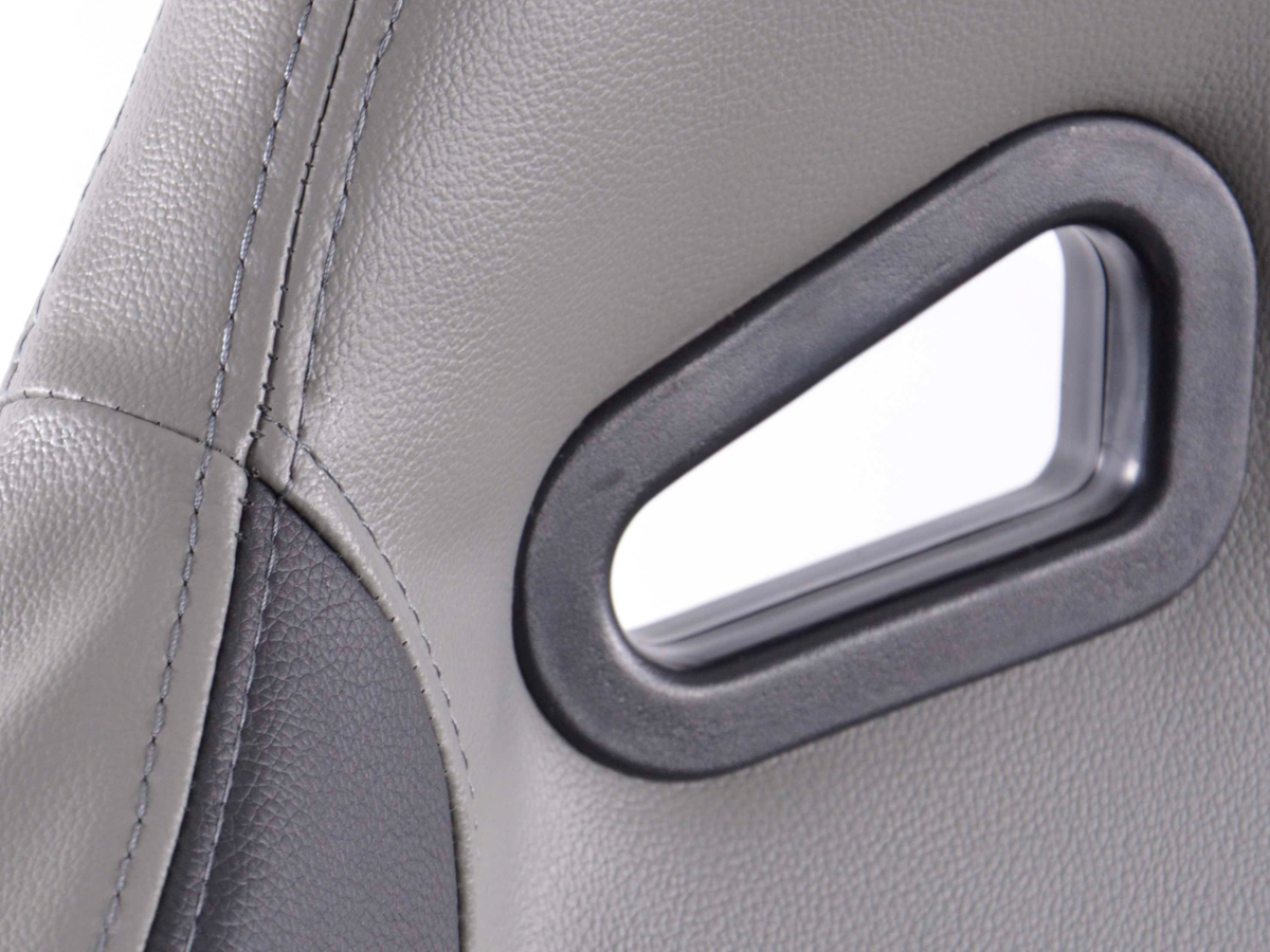 FK Sportsitz Bürodrehstuhl Pro Sport grau/schwarz Chefsessel Drehstuhl Bürostuhl – Bild 6