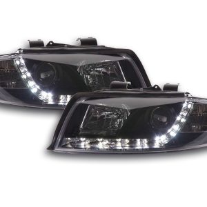 Scheinwerfer Set Daylight LED TFL-Optik Audi A4 Typ 8E 01-04 schwarz