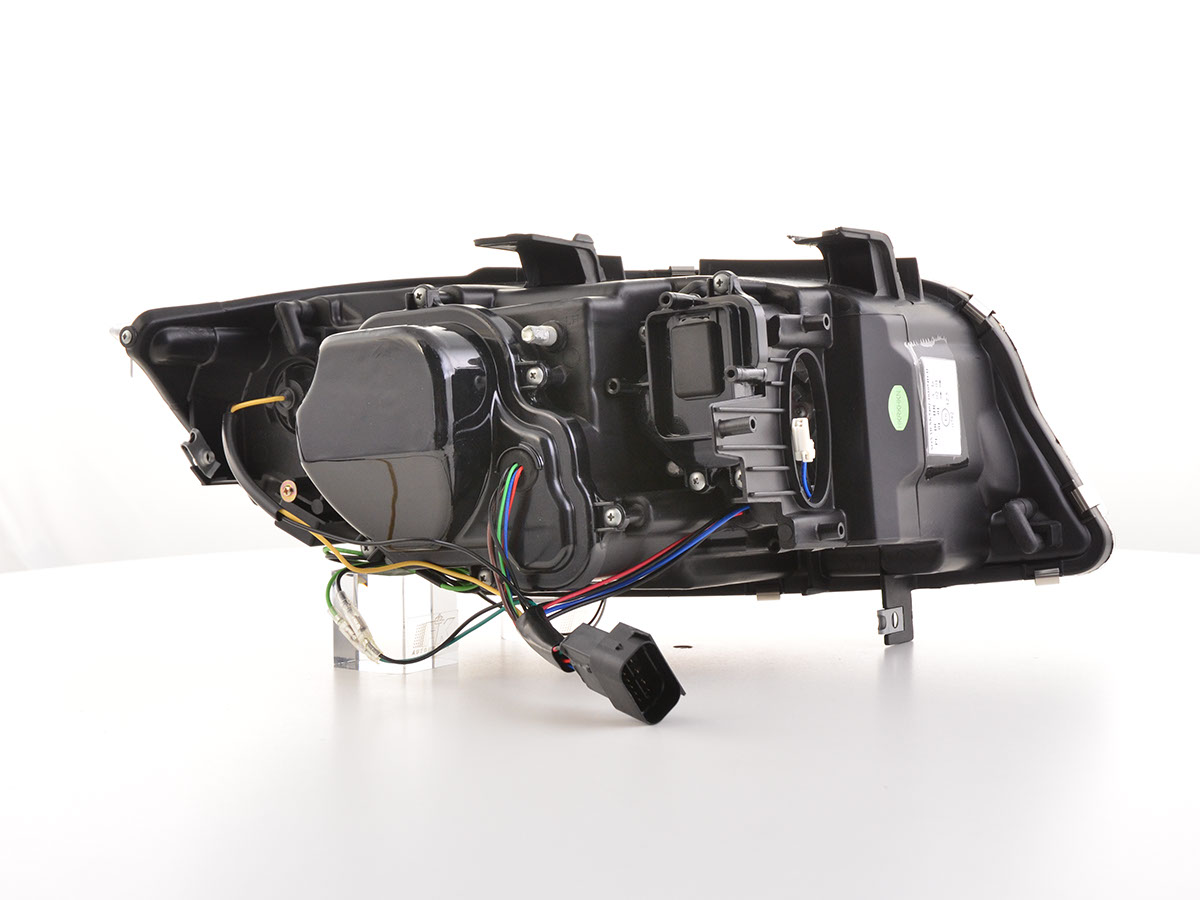 Scheinwerfer Set Xenon Daylight LED TFL-Optik BMW 3er E90/E91  05-08 chrom – Bild 5