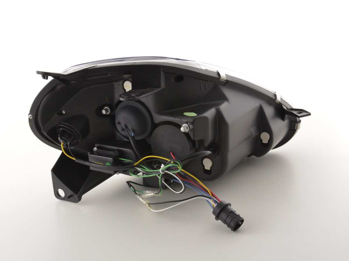 Scheinwerfer Set Daylight LED TFL-Optik Fiat Grande Punto Typ 199  05-08 schwarz – Bild 7
