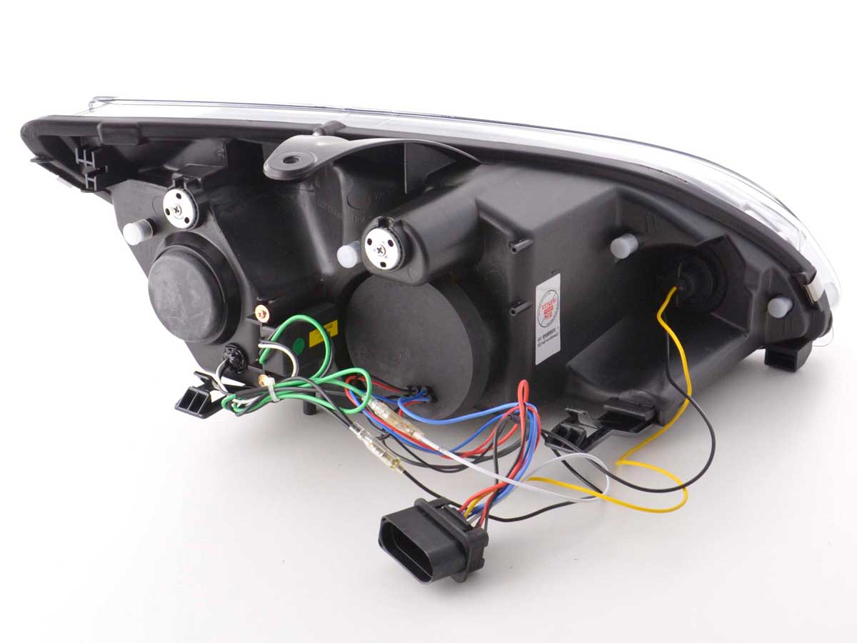 Scheinwerfer Set Daylight LED TFL-Optik Ford Focus 4/5-trg.  05-08 chrom – Bild 7