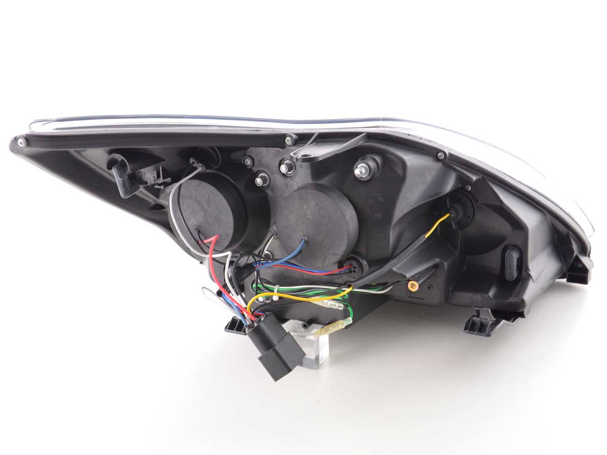 Scheinwerfer Set Daylight LED TFL-Optik Ford Focus 3/5-trg.  08-10 chrom – Bild 7