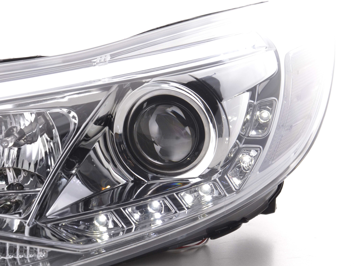 Scheinwerfer Set Daylight LED TFL-Optik Ford Focus 3  2010- chrom – Bild 6