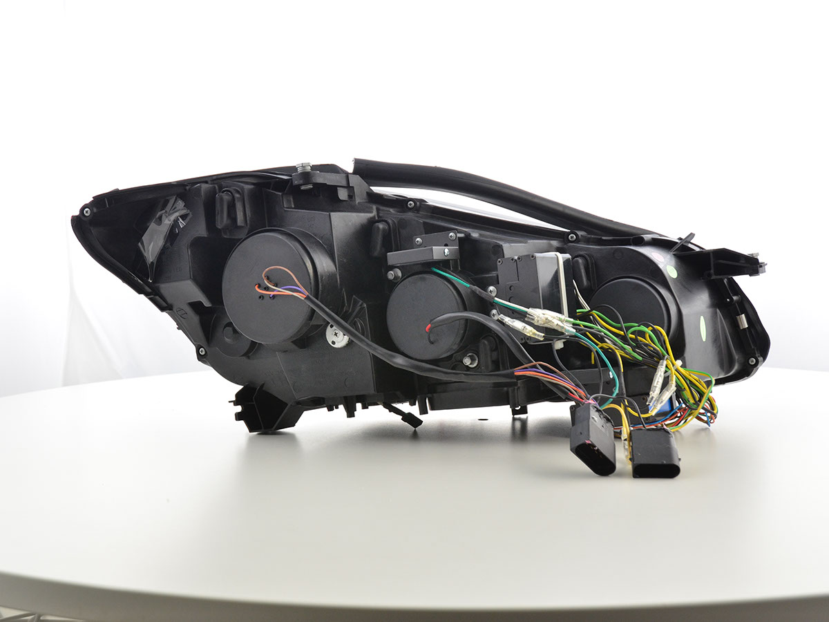 Scheinwerfer Set Xenon Daylight LED TFL-Optik Mercedes-Benz S-Klasse (221)  05-09 chrom – Bild 5