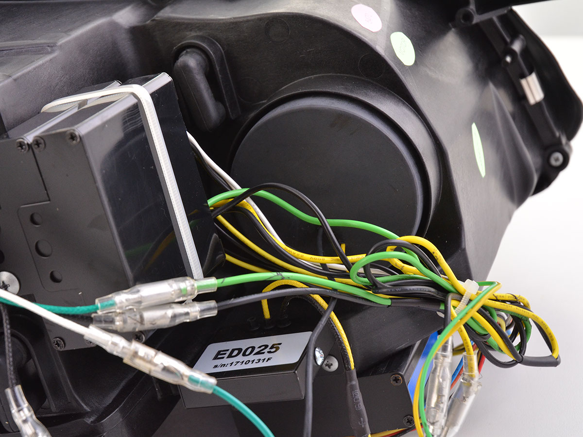 Scheinwerfer Set Xenon Daylight LED TFL-Optik Mercedes-Benz S-Klasse (221)  05-09 chrom – Bild 7