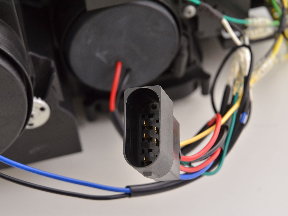 Scheinwerfer Set Daylight LED TFL-Optik Mercedes-Benz S-Klasse (221)  05-09 chrom – Bild 6