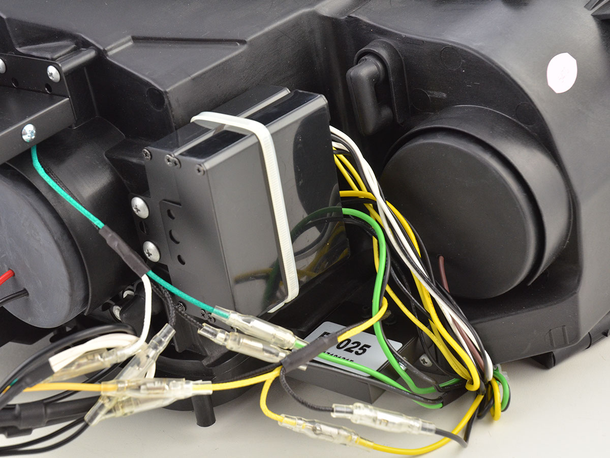 Scheinwerfer Set Daylight LED TFL-Optik Mercedes-Benz S-Klasse (221)  05-09 chrom – Bild 7