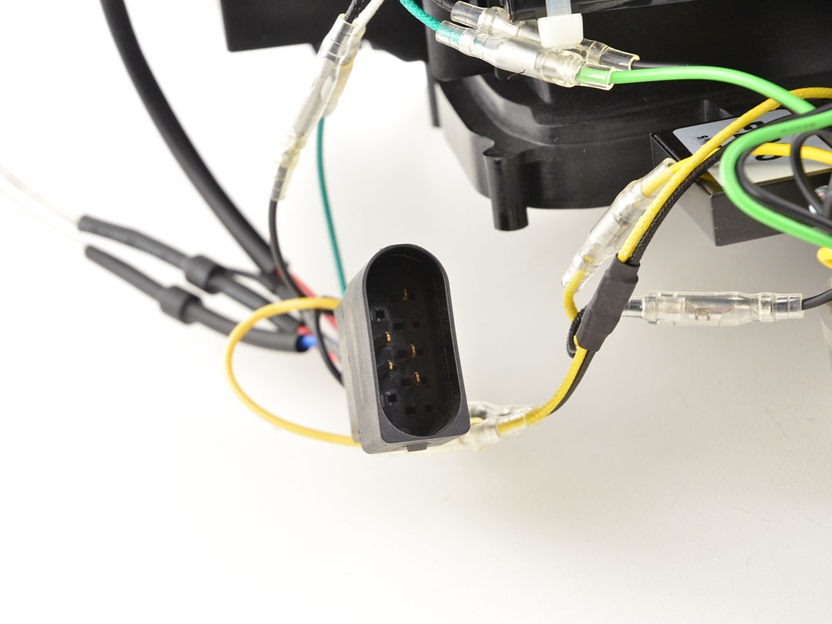 Scheinwerfer Set Daylight LED TFL-Optik Mercedes-Benz S-Klasse (221)  05-09 schwarz – Bild 6