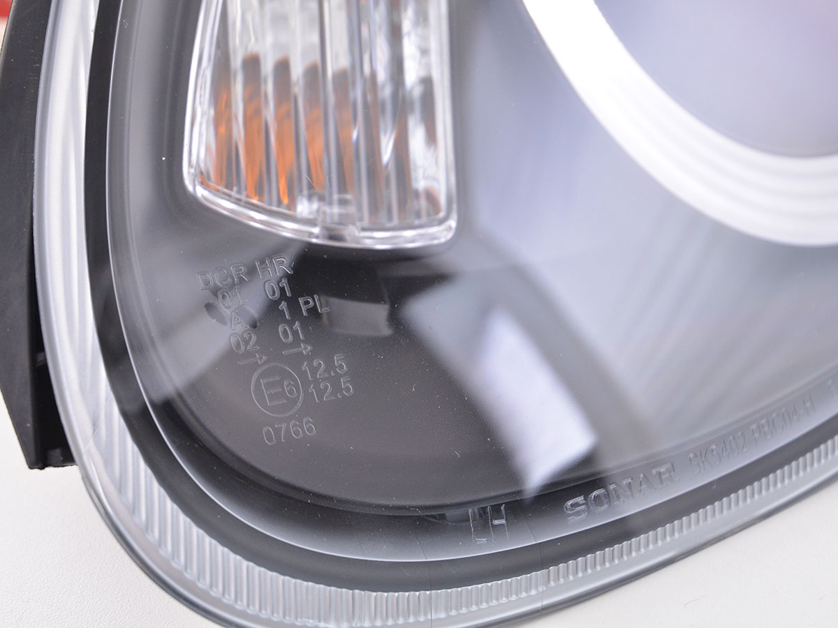 Scheinwerfer Set Daylight LED TFL-Optik Porsche Boxster (987)  04-08 schwarz – Bild 3