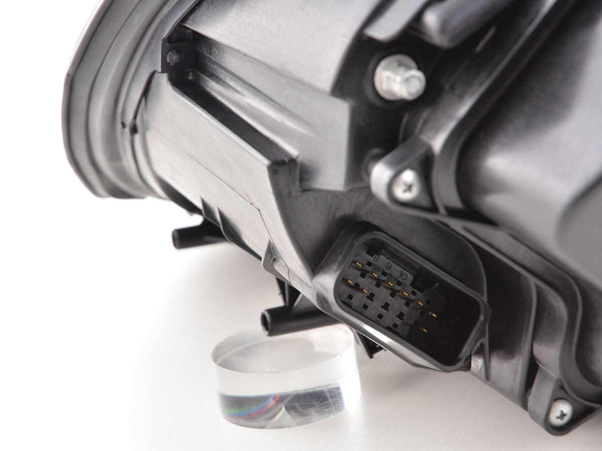 Scheinwerfer Set Xenon Daylight LED TFL-Optik Porsche Boxster (987)  04-08 silber – Bild 6