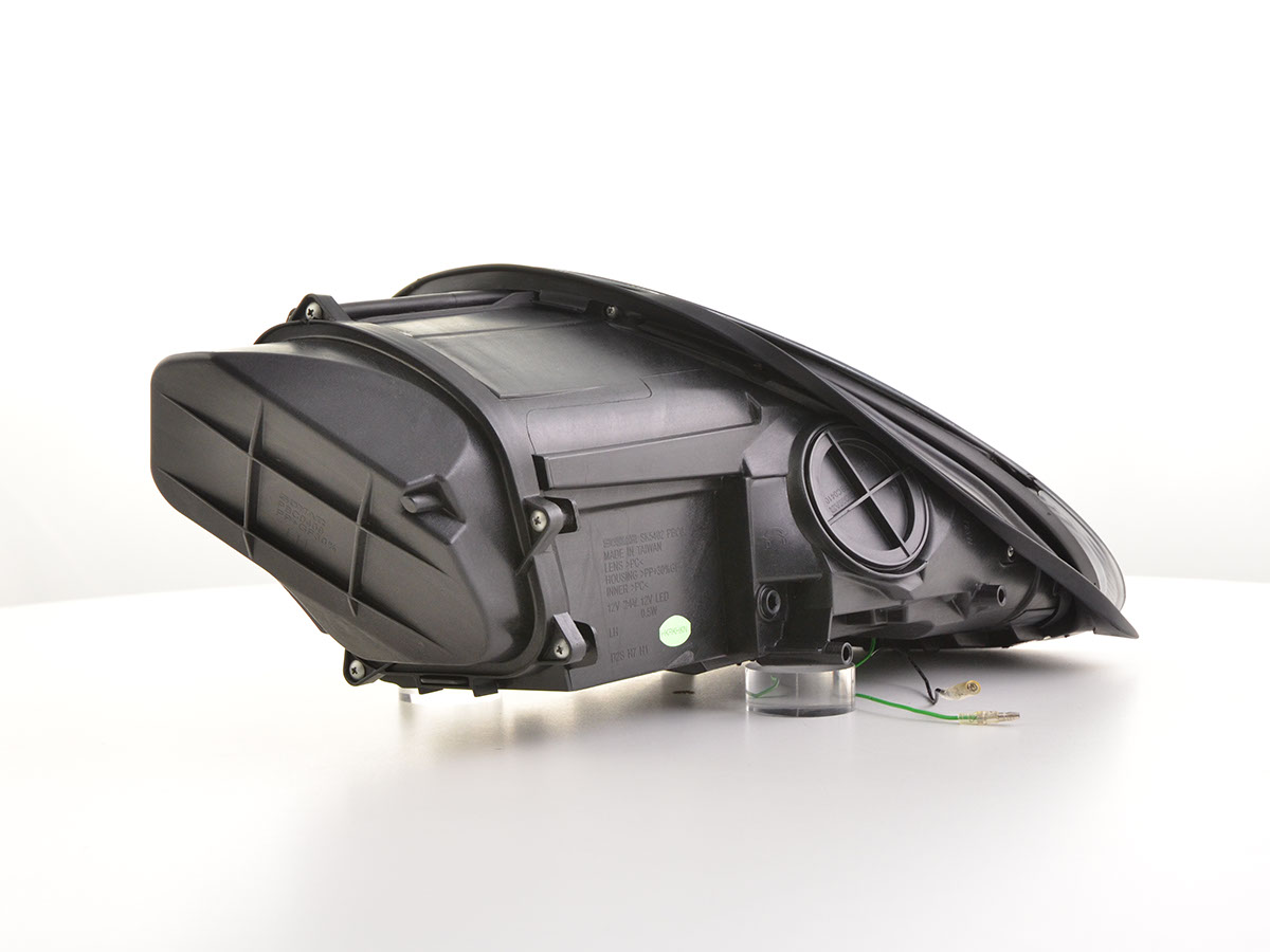 Scheinwerfer Set Xenon Daylight LED TFL-Optik Porsche Boxster (987)  04-08 schwarz – Bild 5