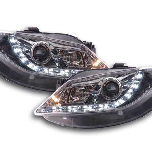 Scheinwerfer Set Daylight LED Tagfahrlicht Seat Ibiza Typ 6J 08- chrom