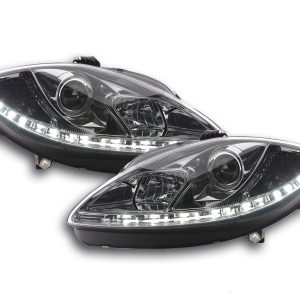 Scheinwerfer Set Daylight LED Tagfahrlicht Seat Leon 1P 09- chrom