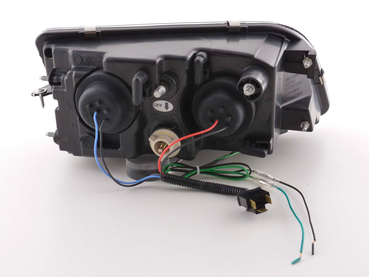 Scheinwerfer Set Daylight LED TFL-Optik Volvo S40/V40 Typ V  96-04 schwarz – Bild 7