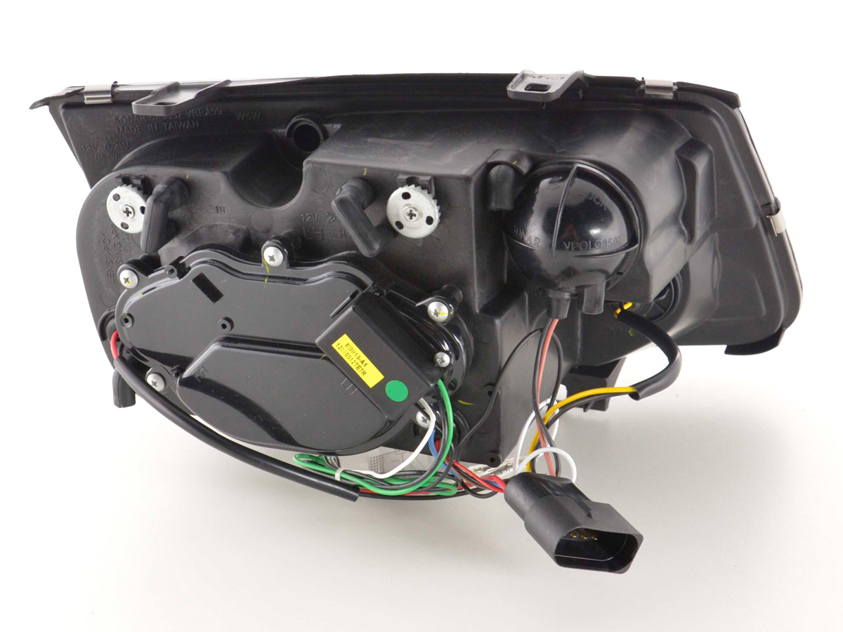 Scheinwerfer Set Daylight LED TFL-Optik VW Bora Typ 1J  99-04 chrom – Bild 7