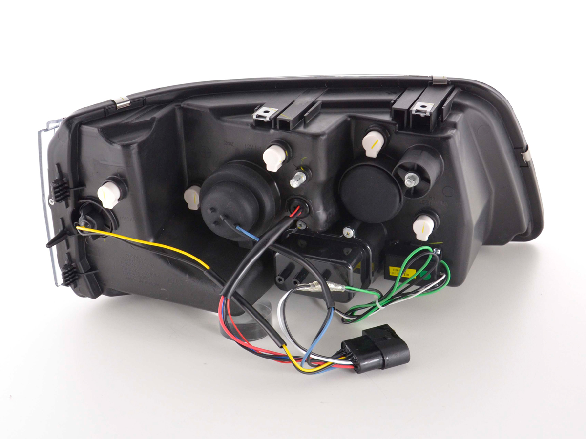 Scheinwerfer Set Daylight LED TFL-Optik VW Bus Typ T5  03-09 schwarz – Bild 7