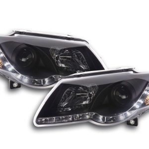 Scheinwerfer Set Daylight LED TFL-Optik VW Passat Typ 3C 05- schwarz