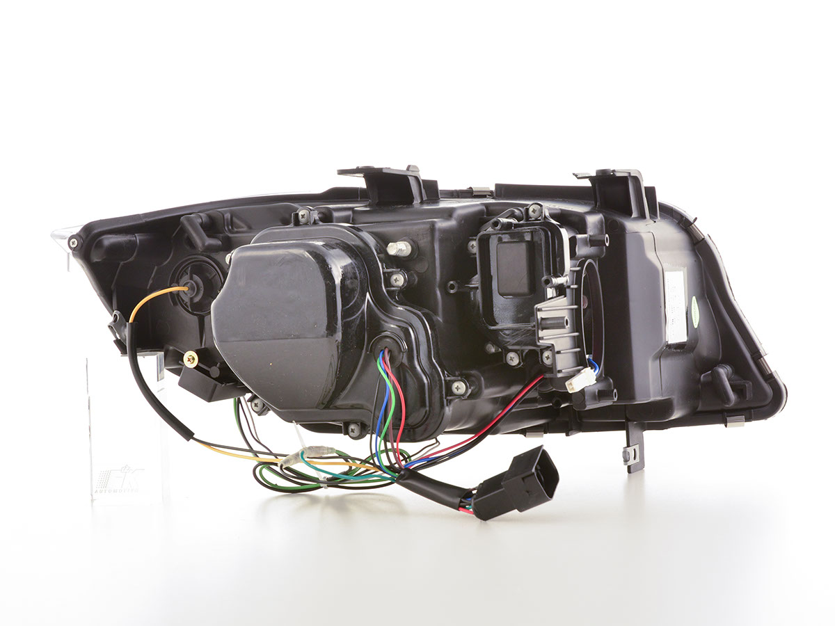 Scheinwerfer Set Xenon Daylight LED TFL-Optik BMW 3er E90/E91  05-08 schwarz – Bild 5