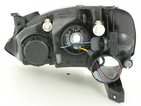 Scheinwerfer Opel Corsa C  01-06 schwarz – Bild 2