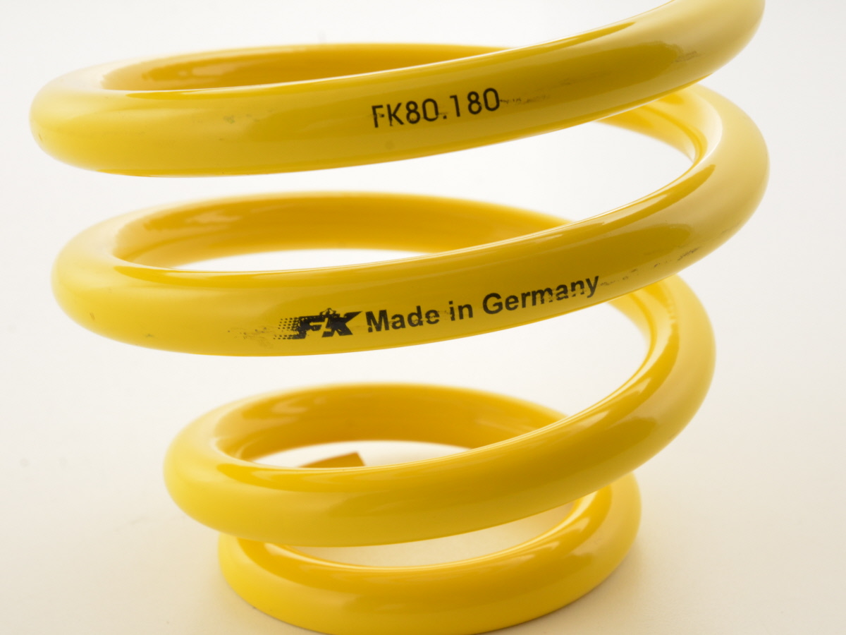 FK Rennsport Ersatzteil Hauptfeder für FK Gewindefahrwerk AK Street HA – Bild 3