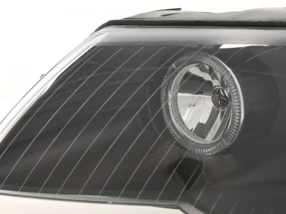 Scheinwerfer Set Angel Eyes VW Passat Typ B6 05-11 schwarz – Bild 4